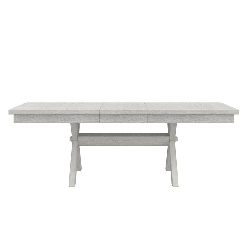 Table à manger rectangulaire extensible de style rustique