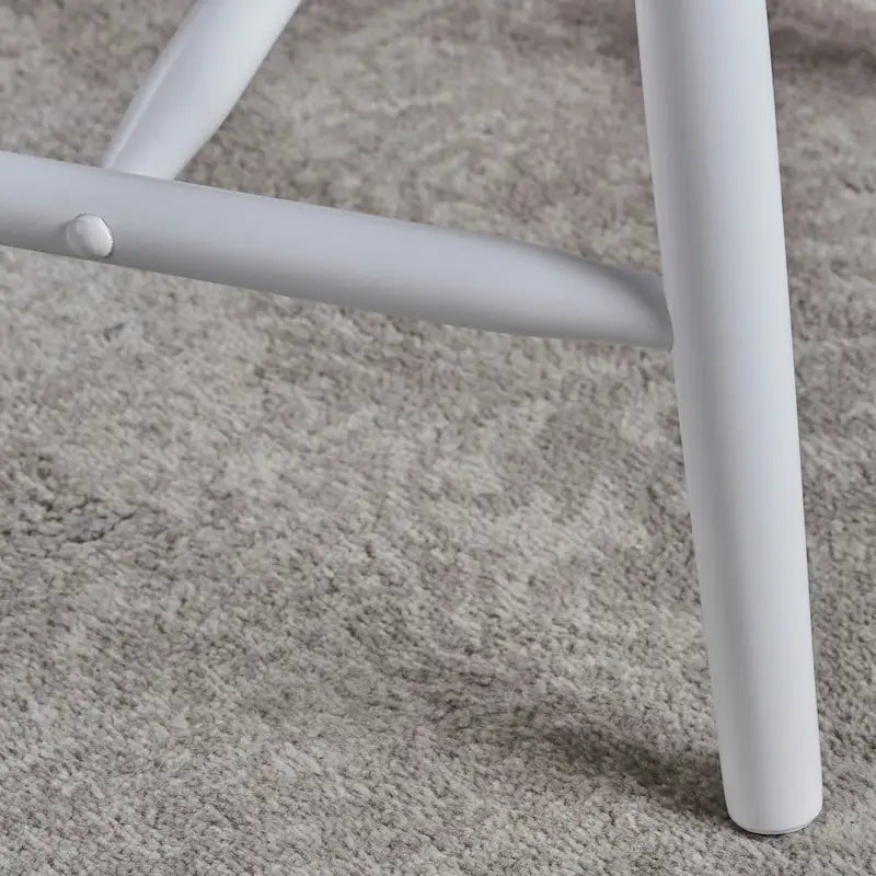 Chaises de salle à manger à dossier haut et barreaux style campagnard (ensemble de 2) — 91,4 cm de hauteur