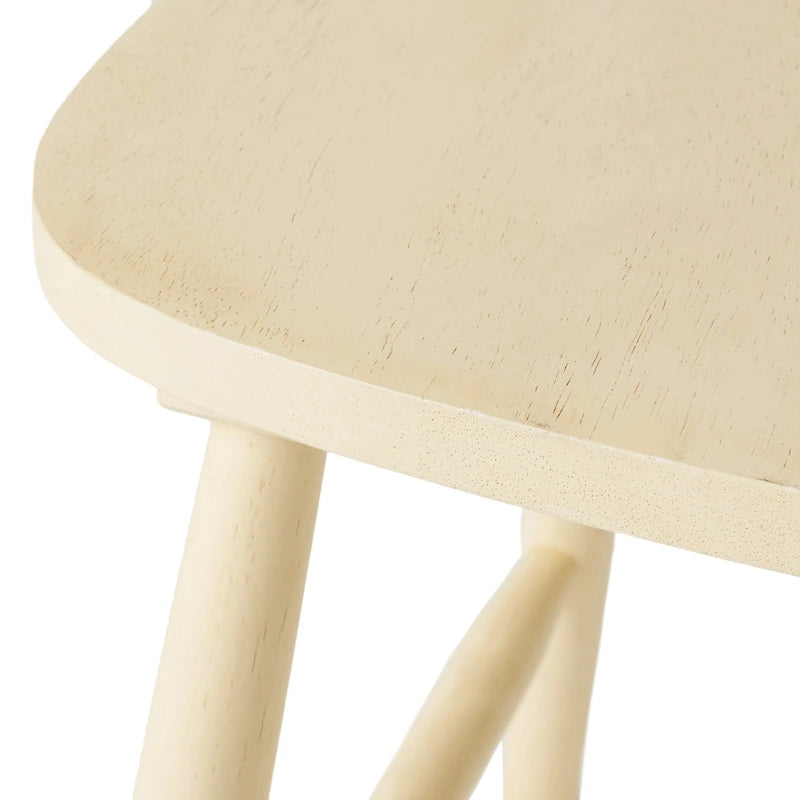 Chaises de salle à manger à dossier haut et barreaux style campagnard (ensemble de 2) — 91,4 cm de hauteur