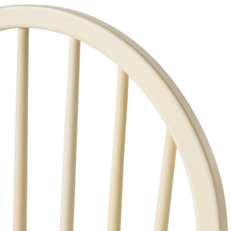 Chaises de salle à manger à dossier haut et barreaux style campagnard (ensemble de 2) — 91,4 cm de hauteur