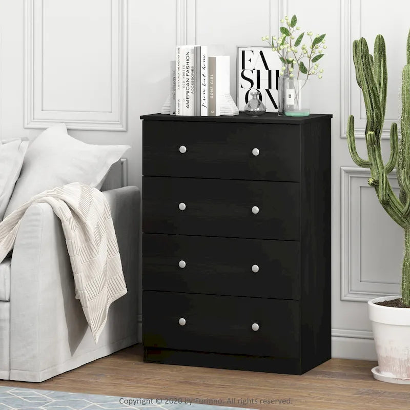 Commode minimaliste à quatre tiroirs
