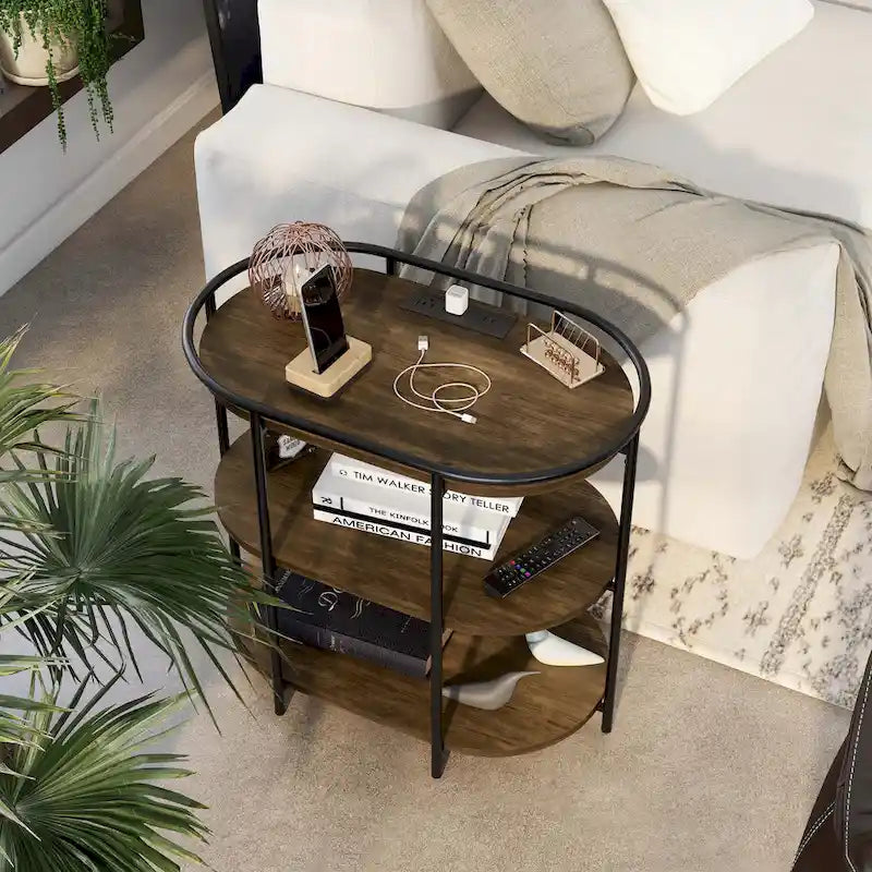 Table d'appoint à trois niveaux