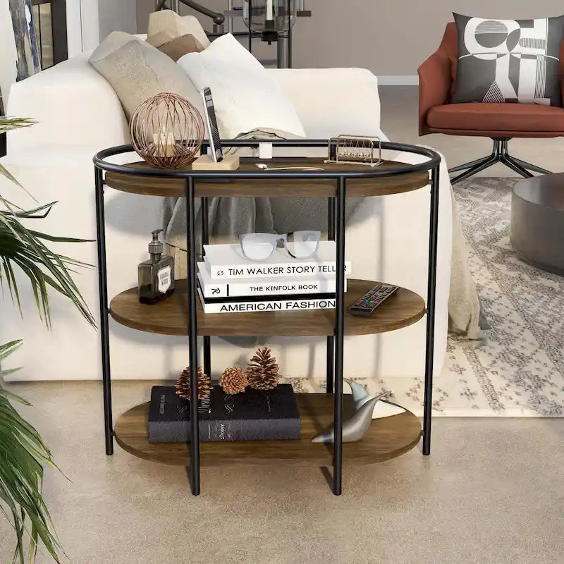 Table d'appoint à trois niveaux