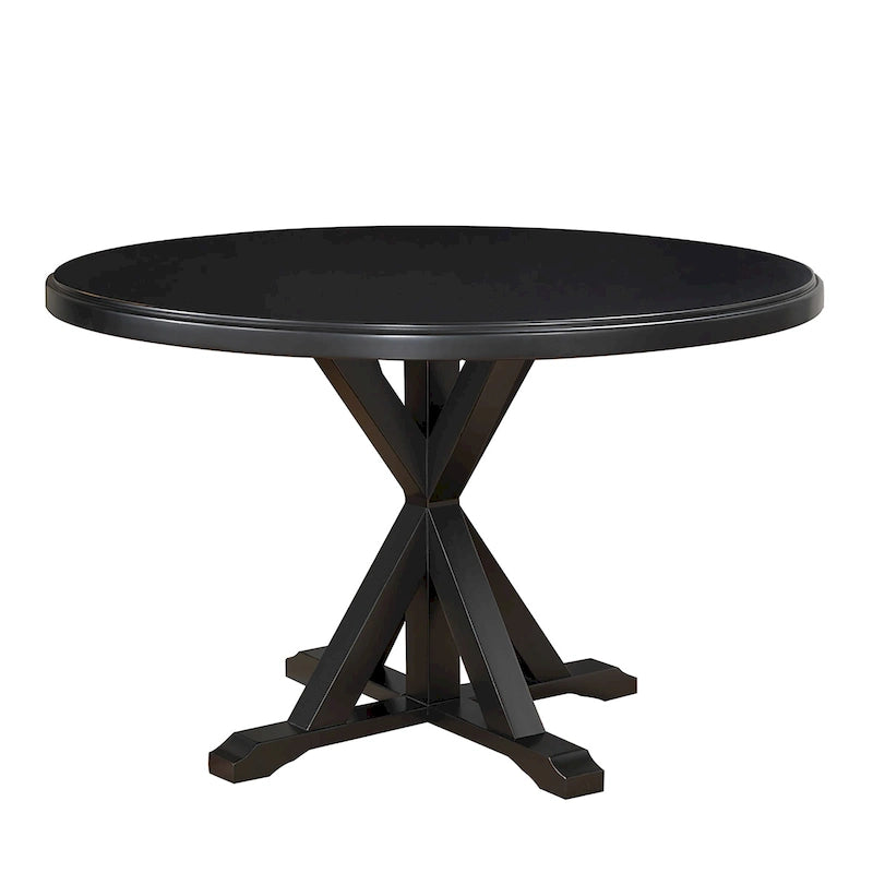 Table à manger avec piétement en X