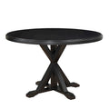 Table à manger avec piétement en X