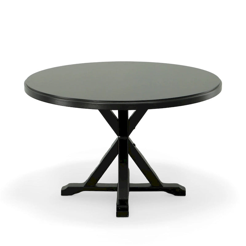 Table à manger avec piétement en X