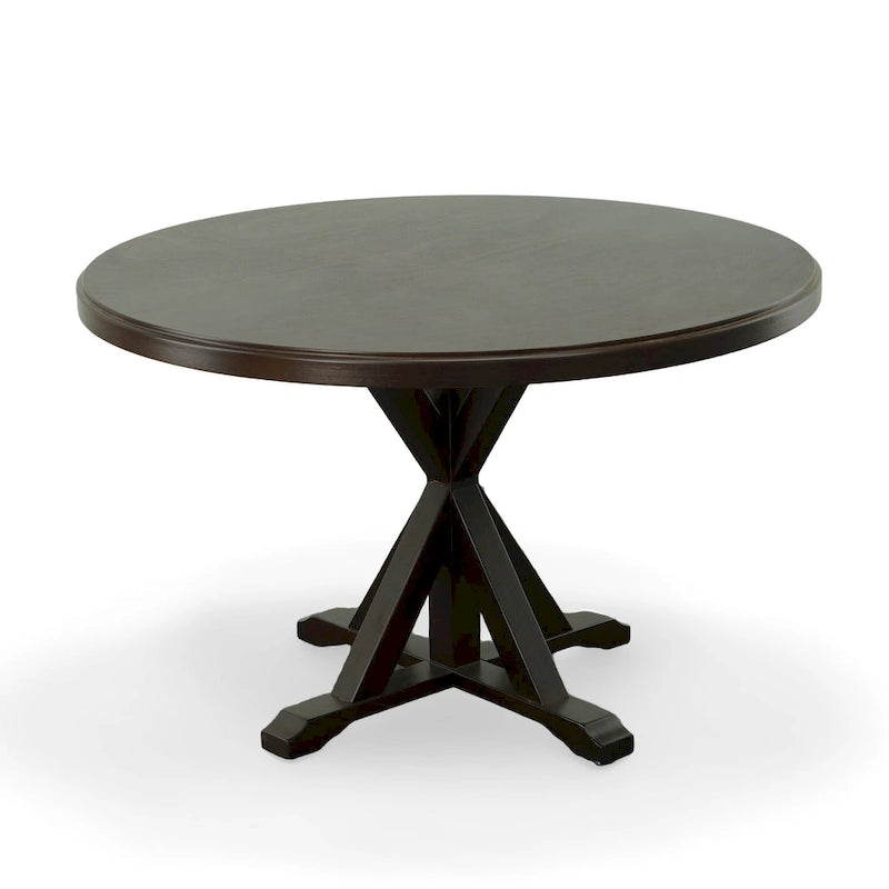 Table à manger avec piétement en X