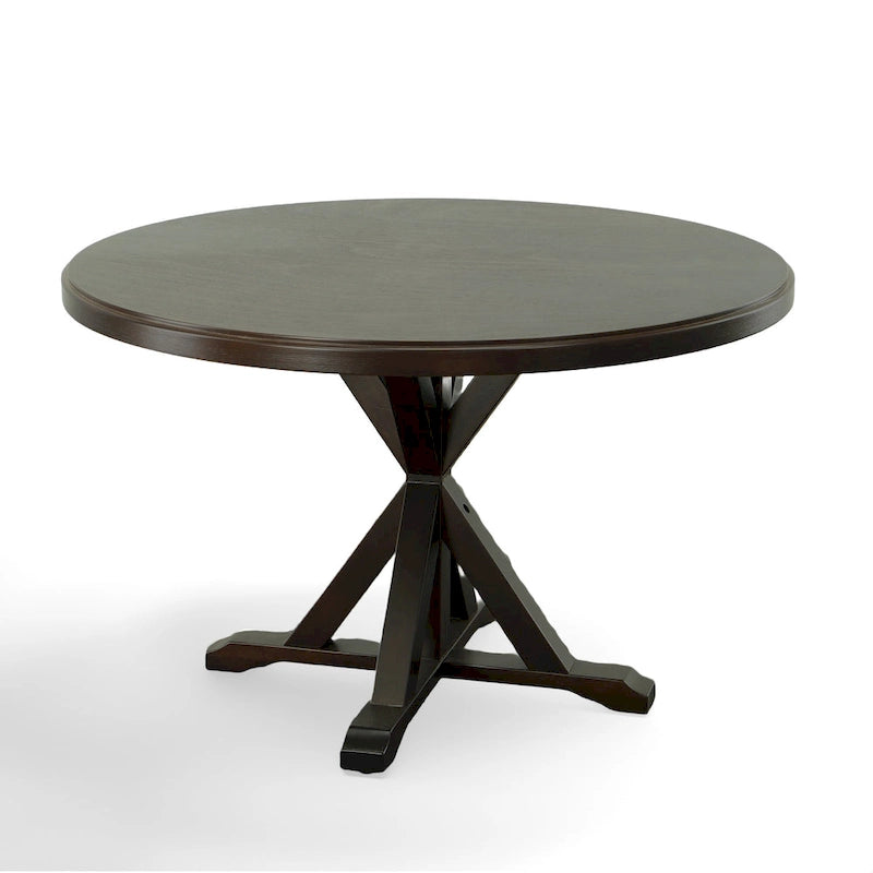 Table à manger avec piétement en X