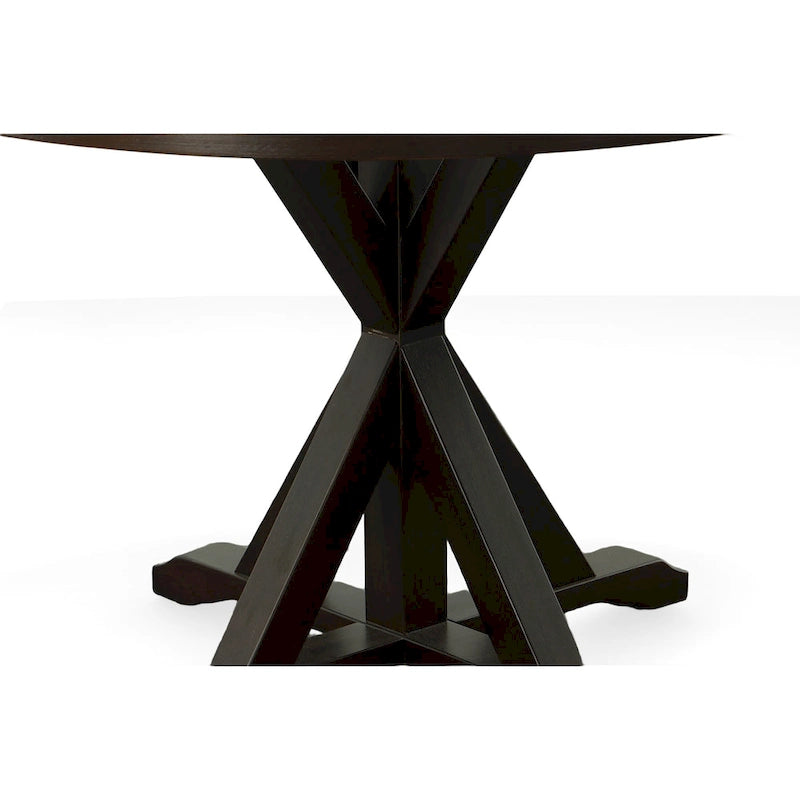 Table à manger avec piétement en X