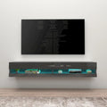 Support mural flottant pour téléviseurs de 71 pouces (180 mm)