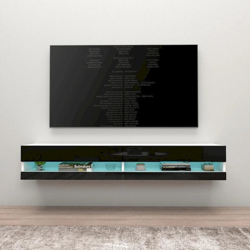 Support mural flottant pour téléviseurs de 71 pouces (180 mm)