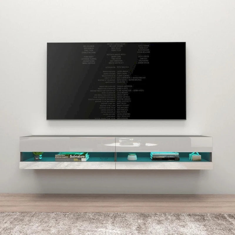 Support mural flottant pour téléviseurs de 71 pouces (180 mm)