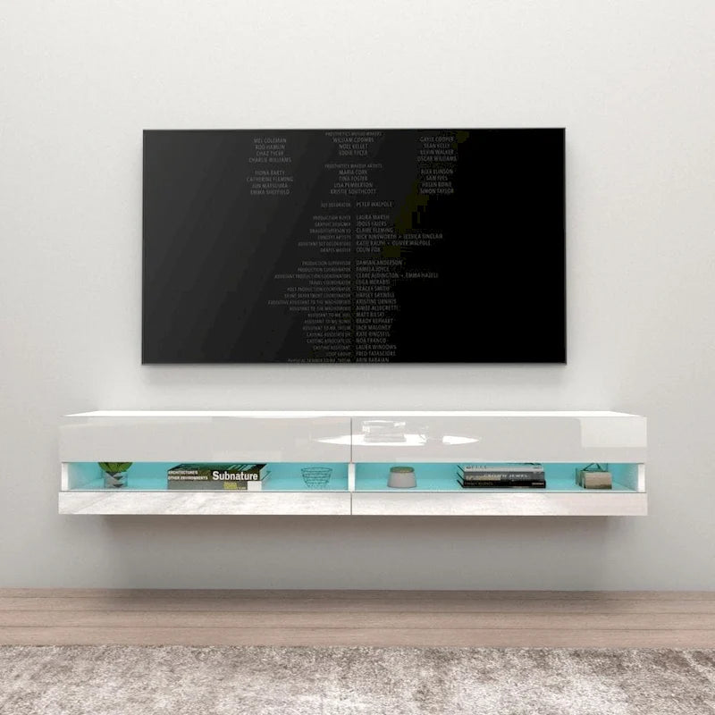 Support mural flottant pour téléviseurs de 71 pouces (180 mm)