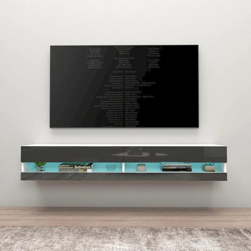 Support mural flottant pour téléviseurs de 71 pouces (180 mm)