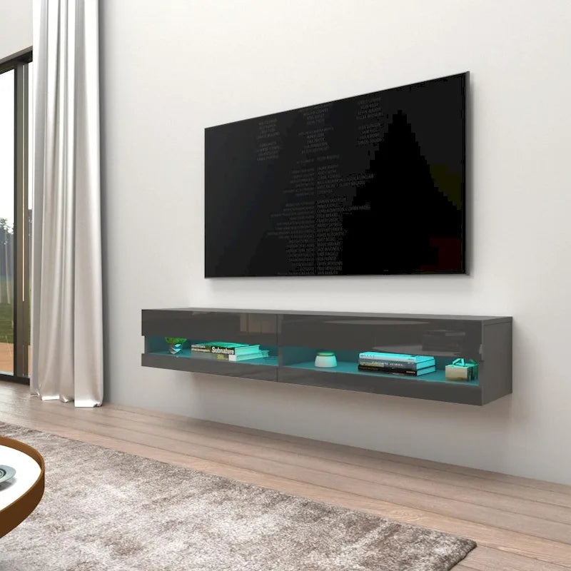 Support mural flottant pour téléviseurs de 71 pouces (180 mm)