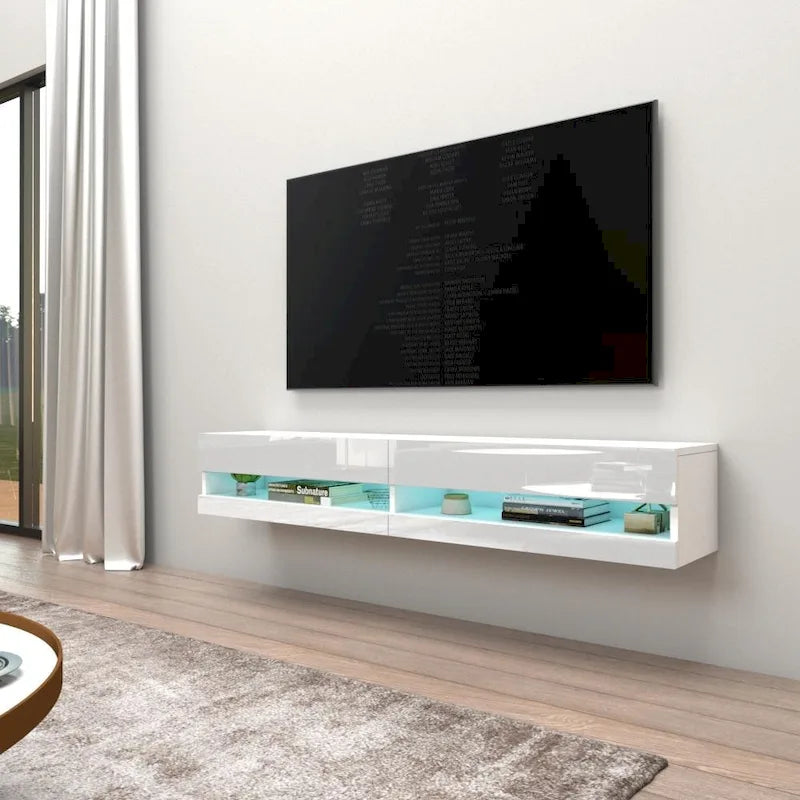 Support mural flottant pour téléviseurs de 71 pouces (180 mm)