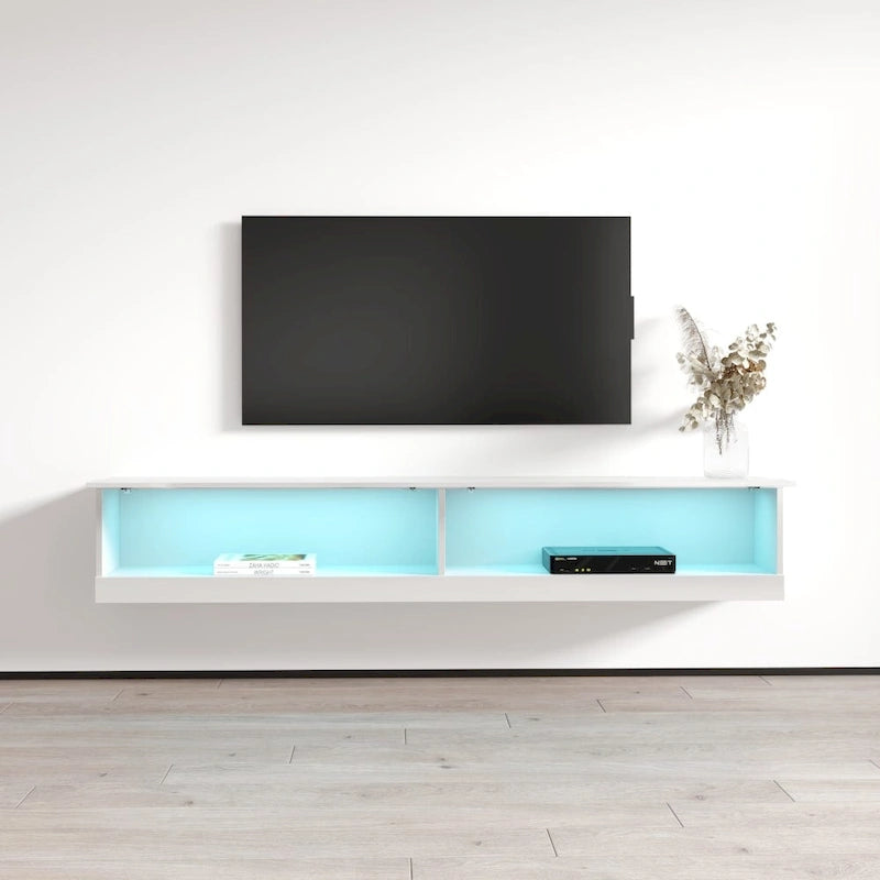 Support mural flottant pour téléviseurs de 71 pouces (180 mm)