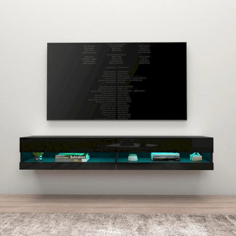 Support mural flottant pour téléviseurs de 71 pouces (180 mm)