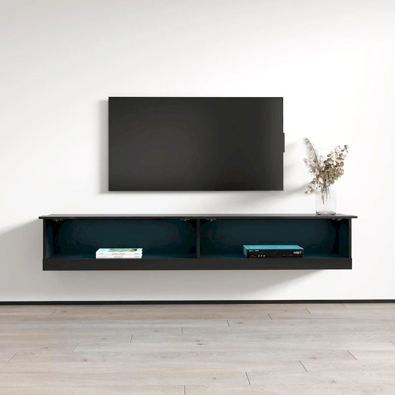 Support mural flottant pour téléviseurs de 71 pouces (180 mm)