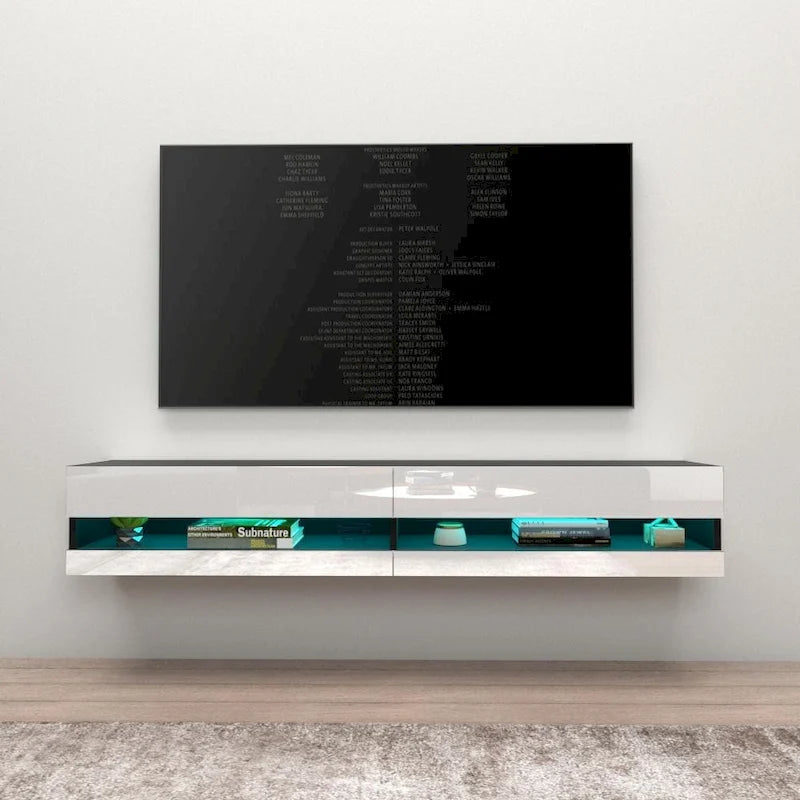 Support mural flottant pour téléviseurs de 71 pouces (180 mm)