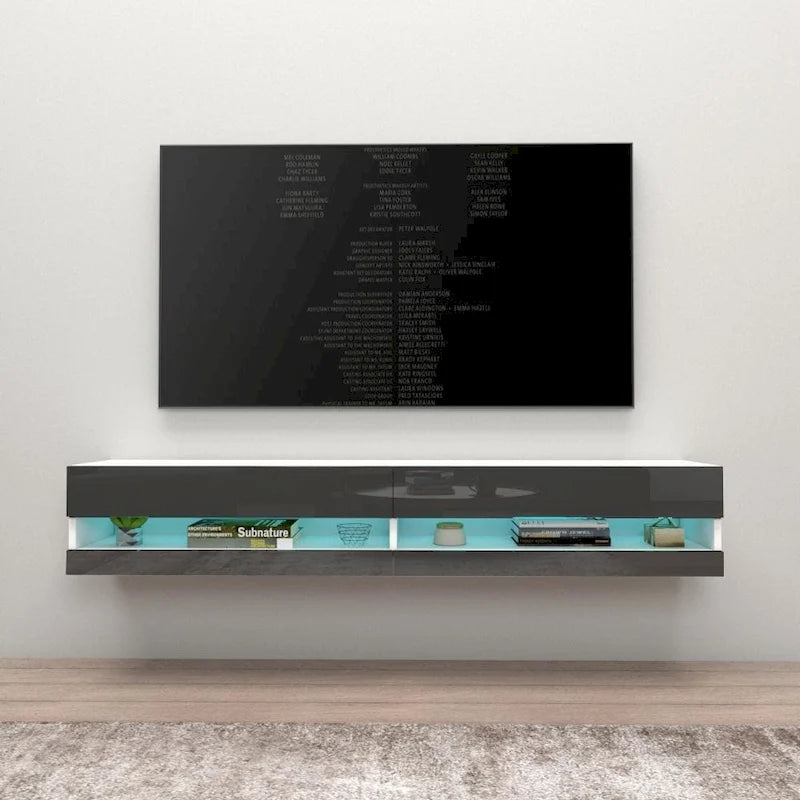 Support mural flottant pour téléviseurs de 71 pouces (180 mm)