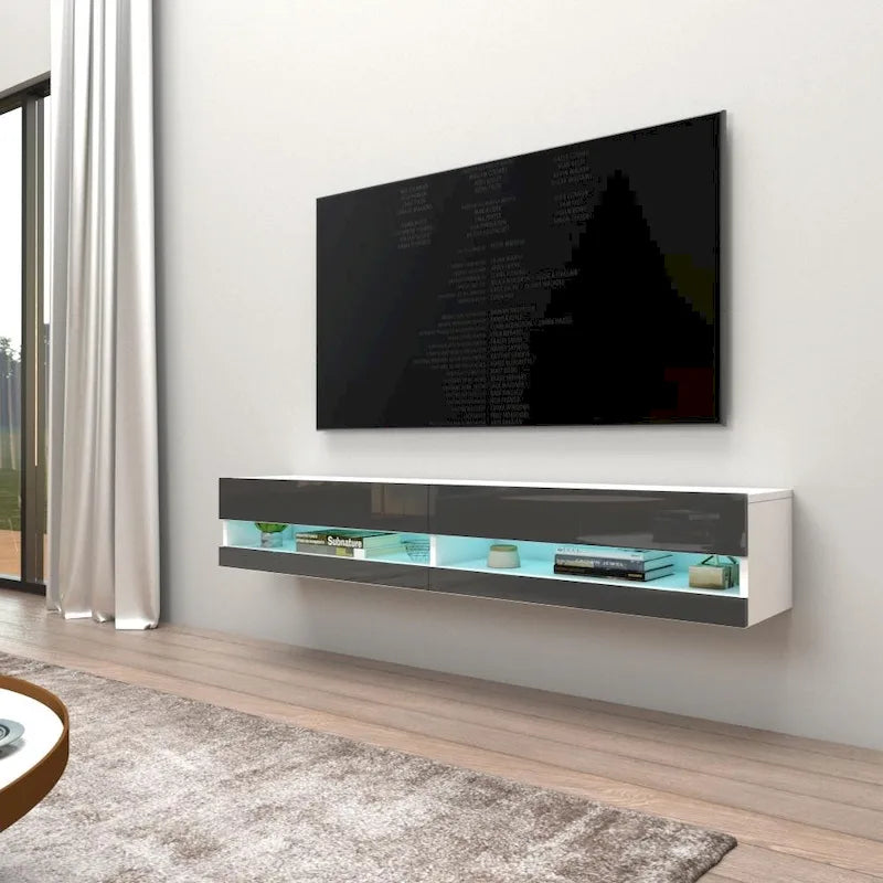 Support mural flottant pour téléviseurs de 71 pouces (180 mm)