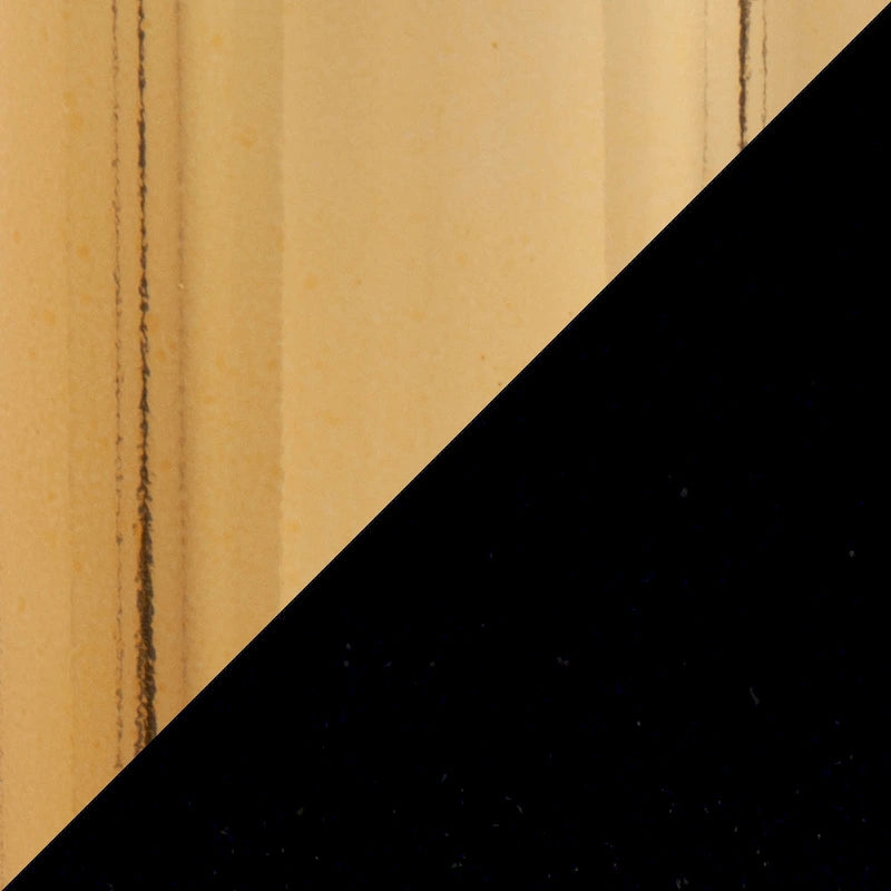 Chaises de salle à manger capitonnées dorées (Lot de 2)
