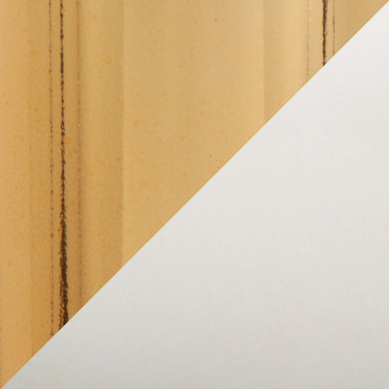 Chaises de salle à manger capitonnées dorées (Lot de 2)