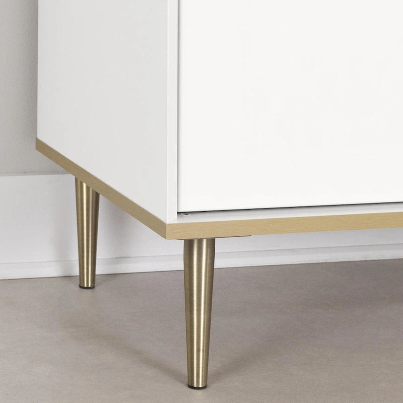 Commode double à six tiroirs