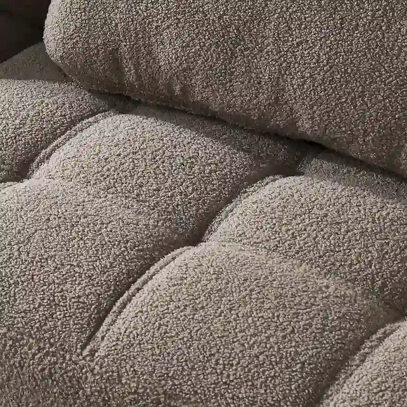 Canapé-lit pliable — Pieds en bois massif, tissu en lin, vert moutarde