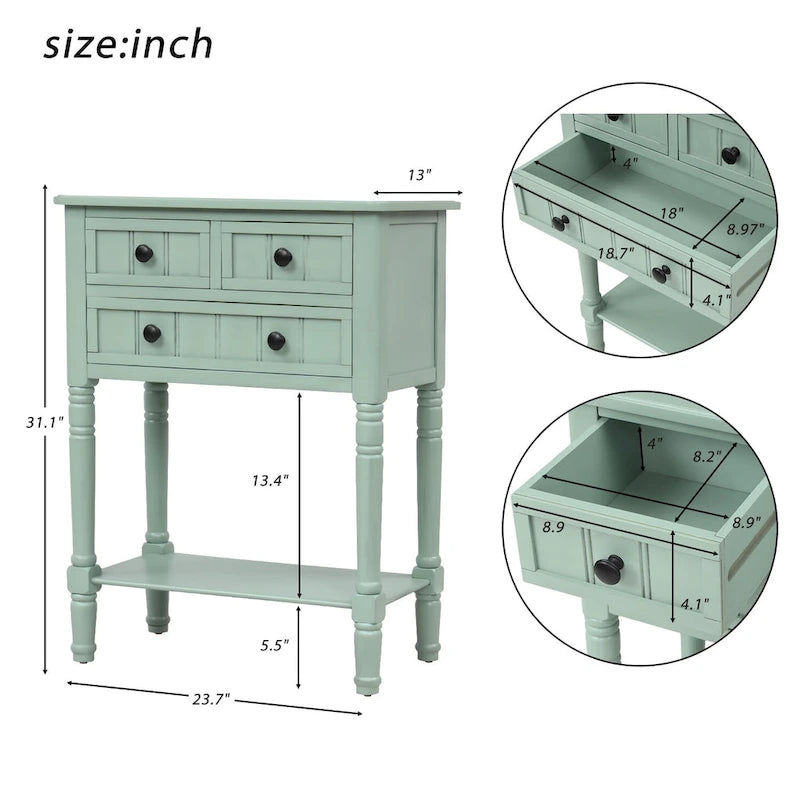 Table d'appoint étroite